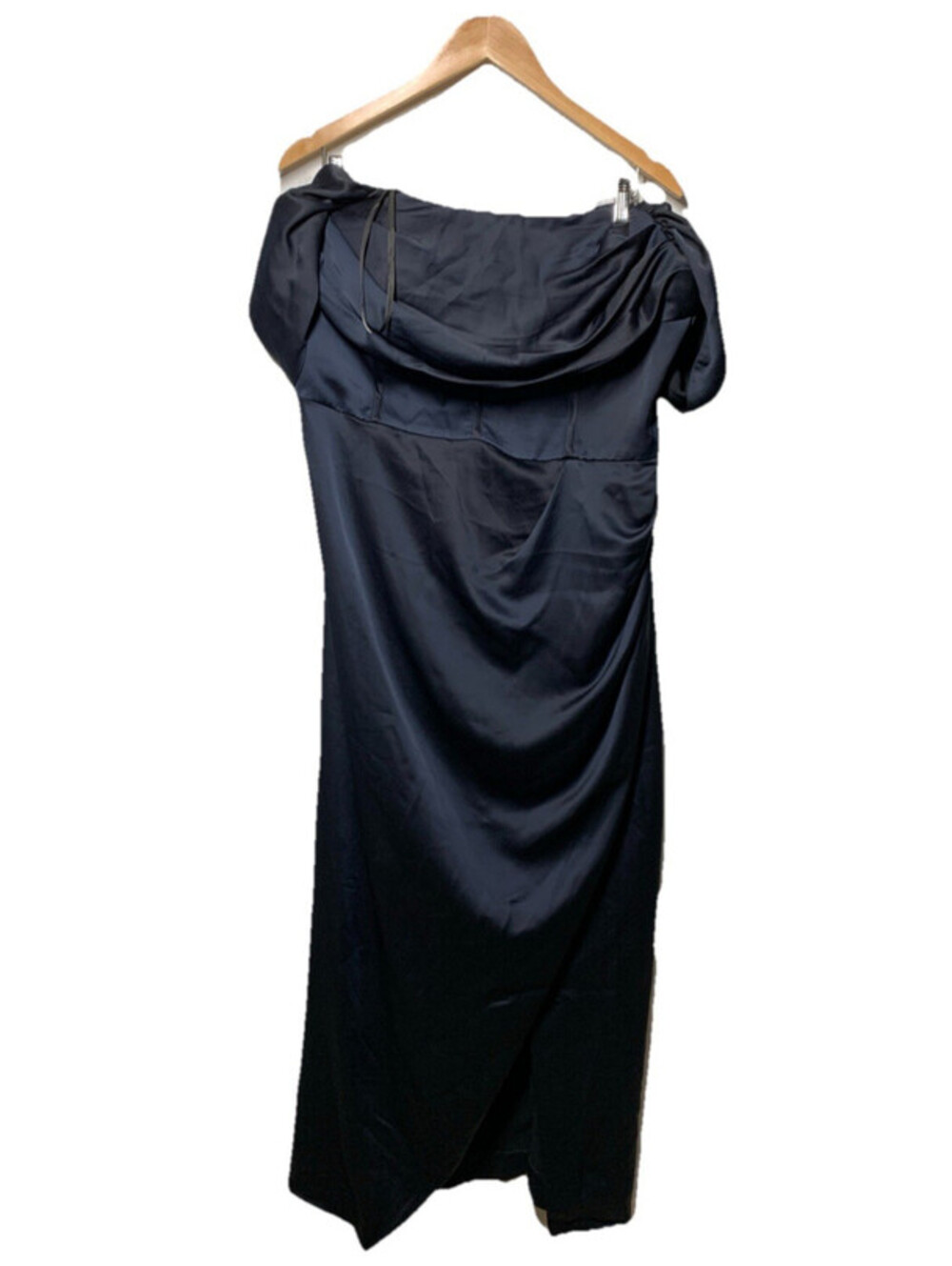 City Chic Women's Plus Size Maxi Cocktail Dress - Forbidden Love Size M/18 Navy